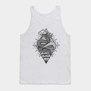 Power Snake Texture Tank Top